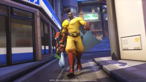 OVR One Punch Man Doomfist Saitama 001 REV