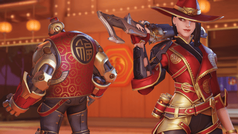 OVR Presskit Hero Skins LNY22 Ashe Prosperity 001