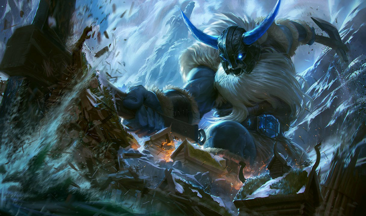 Legends of Runeterra Champions Olaf Riot Games