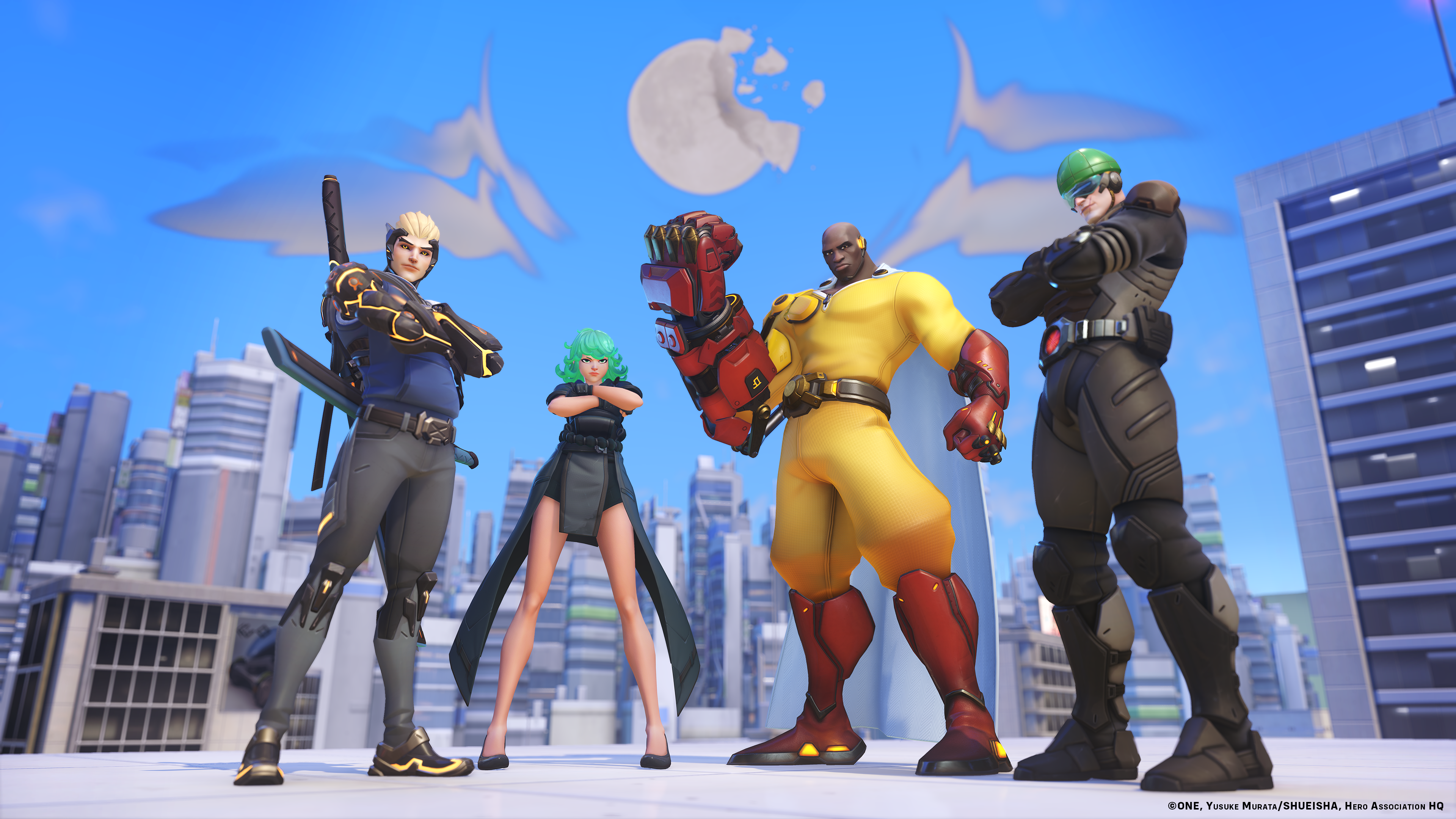 Overwatch 2 One-Punch Man Skins