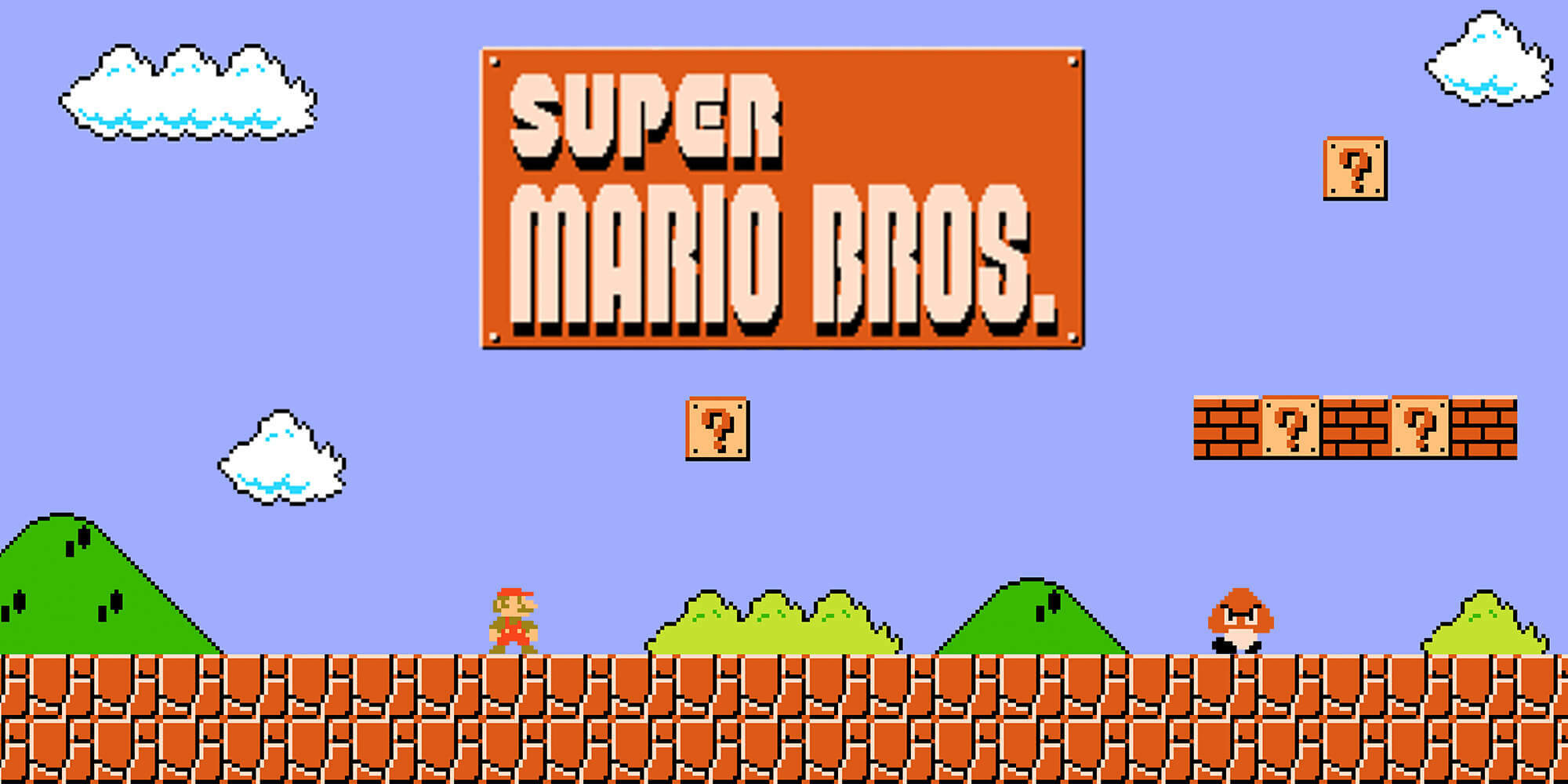 Original super mario bros. level 1