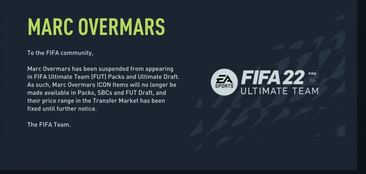 Overmars FUT FIFA 22