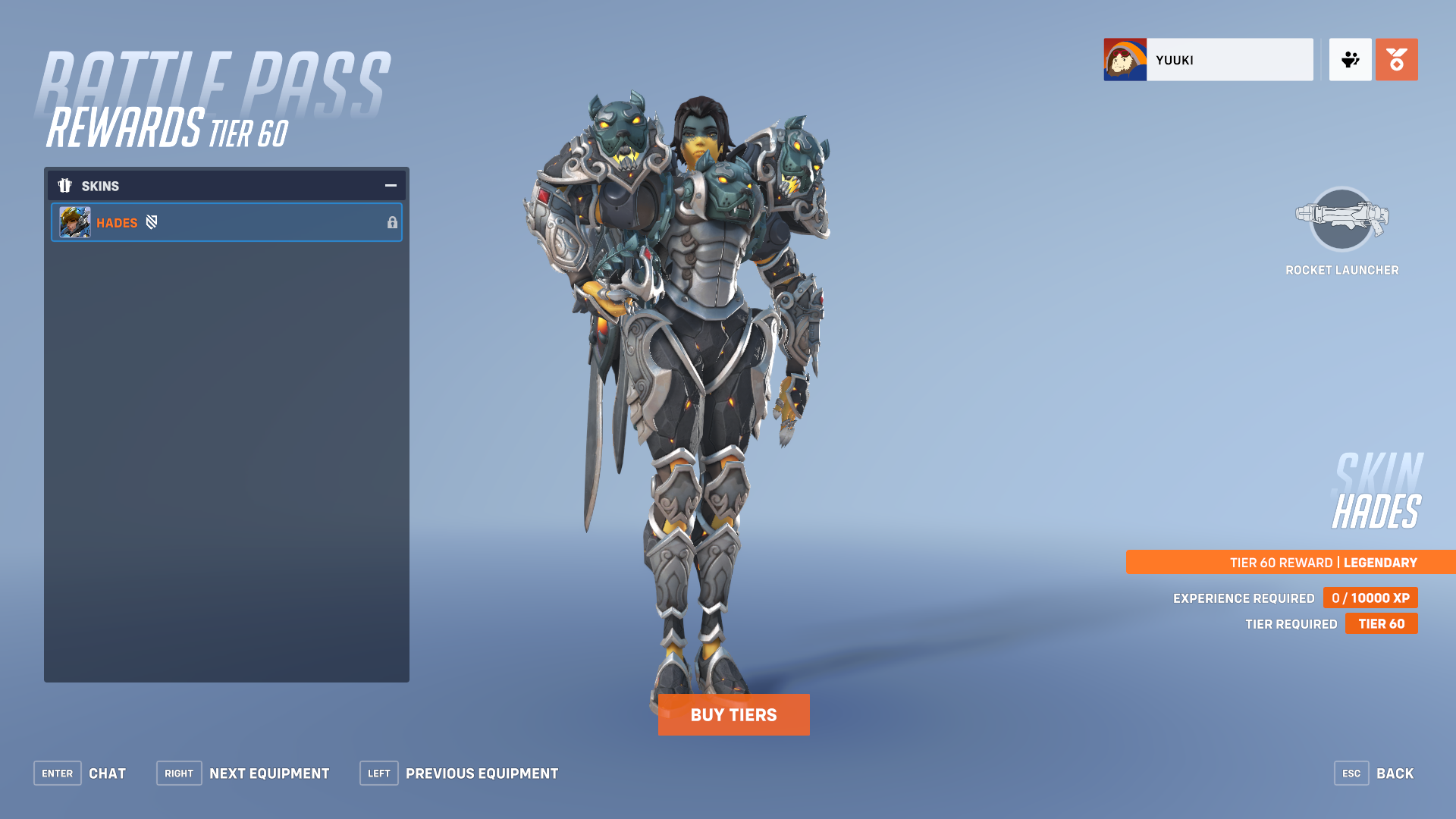 Pharah legendary skin