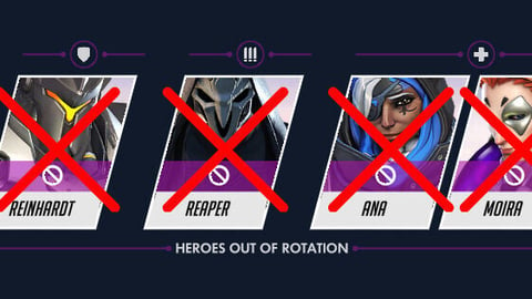 Overwatch Bans hero pool