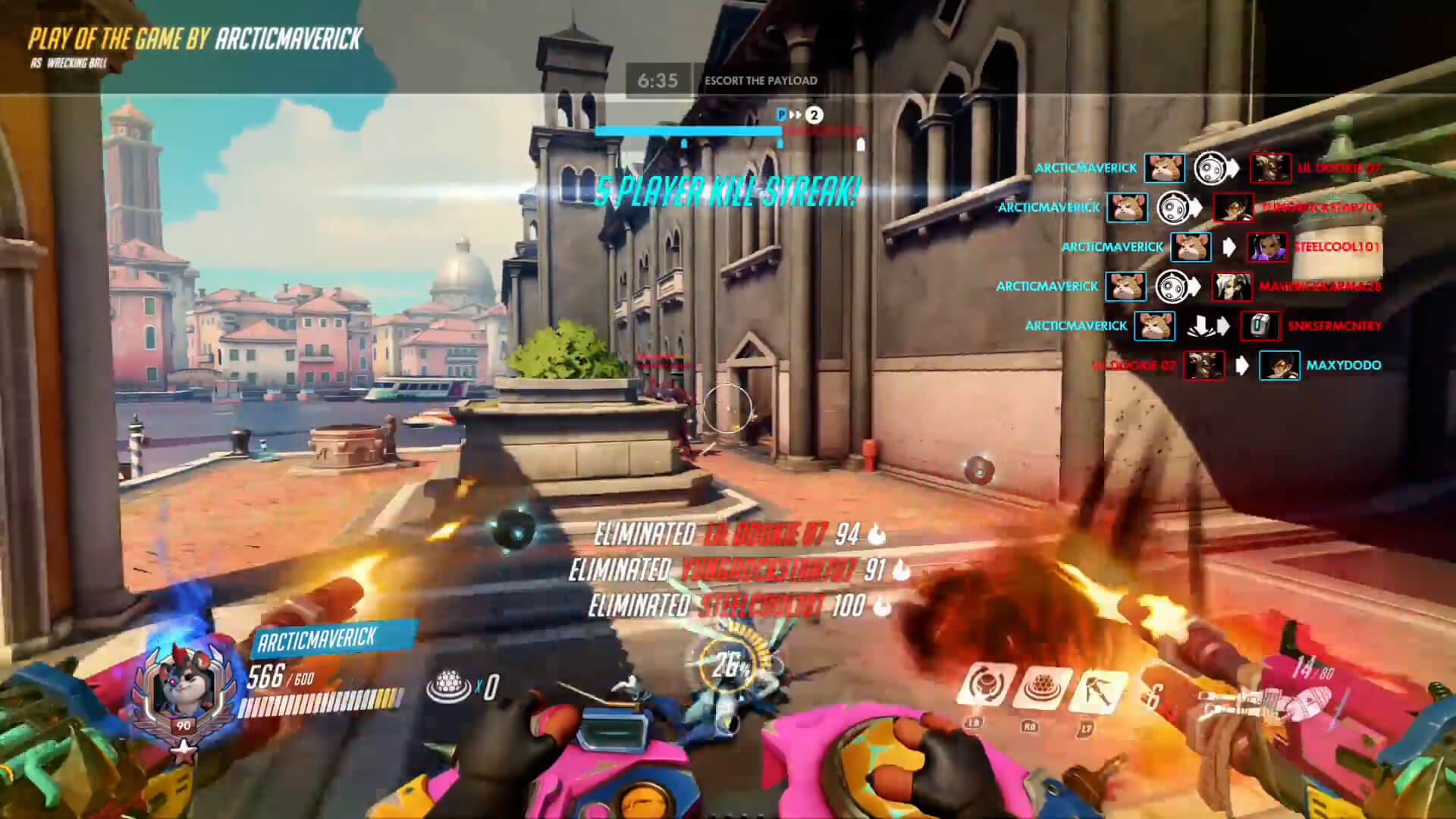 Overwatch Hammond Kills