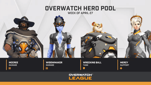 Overwatch Hero pool week 9