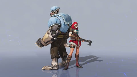 Overwatch Little Red Skin