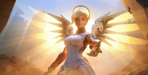 Overwatch Mercy Blizzard