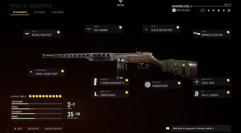 PPSH 41 Setup Vanguard