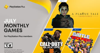 PS Plus Games July