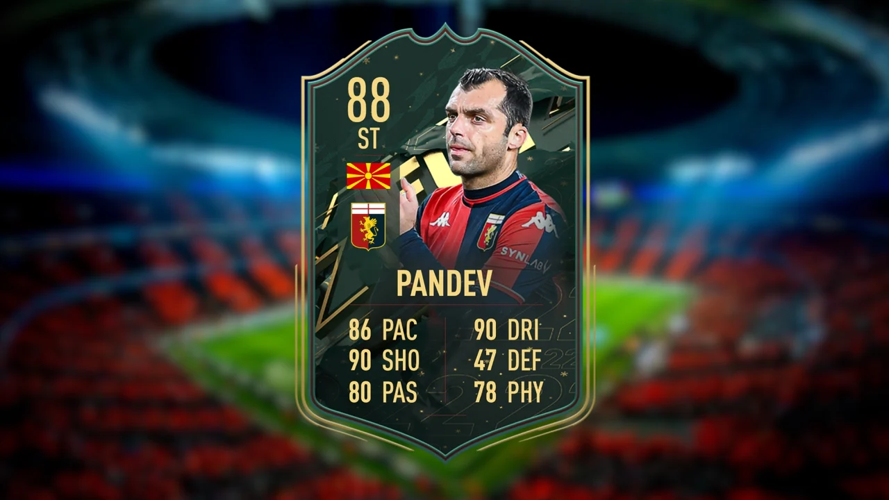 Winter Wildcards FIFA 22 Goran Pandev SBC