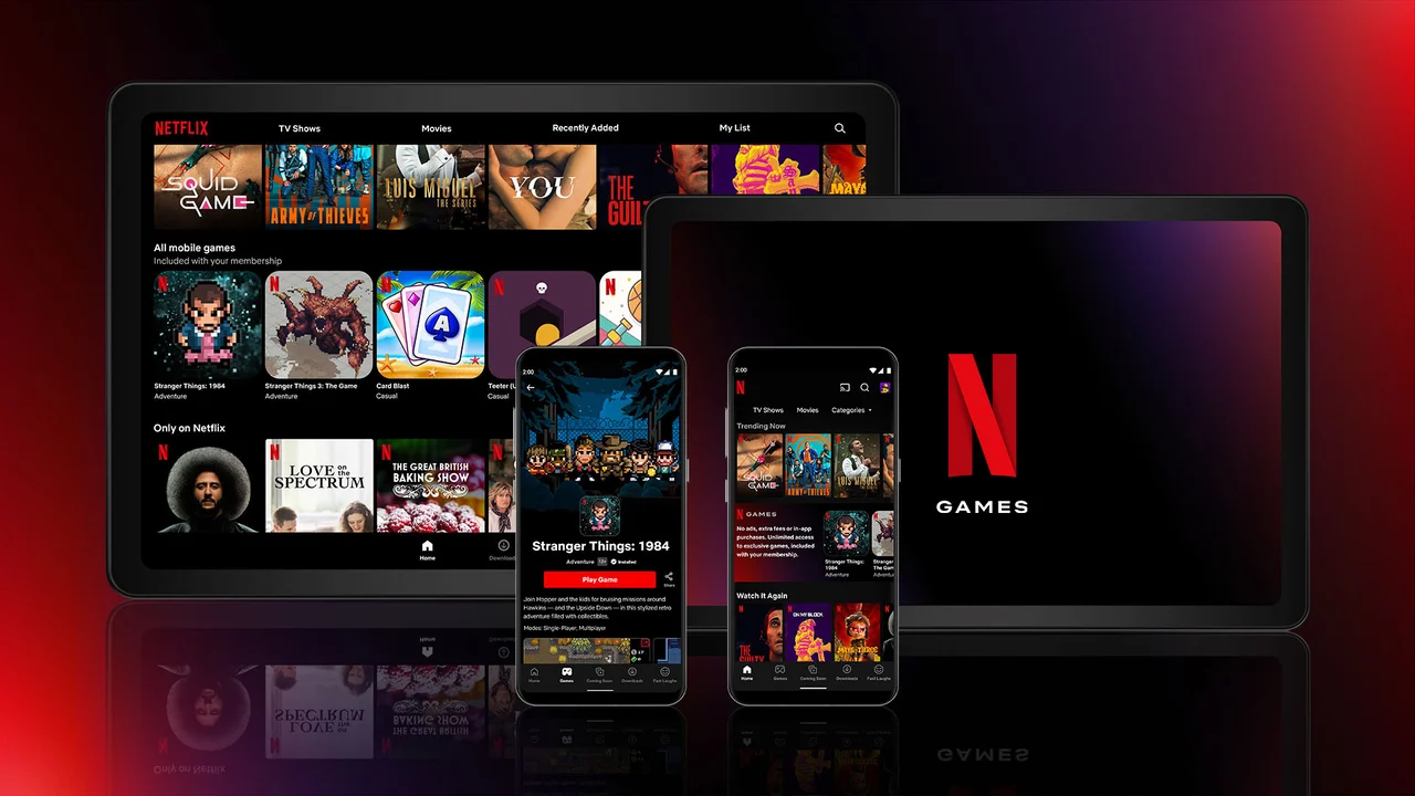 These are all the past mobile game releases on Netflix! | © Netflix