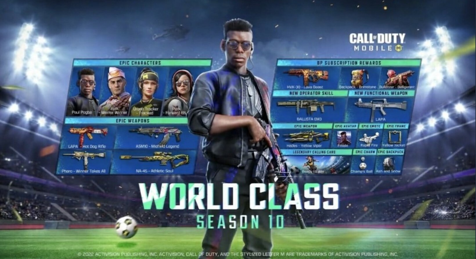 Paul Pogba COD MObile Season 10