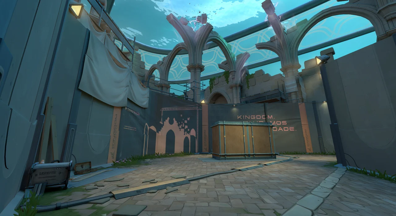 Valorant pearl map underwater