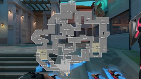 Pearl Map Main Callouts