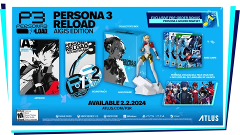 Persona 3 reload Aigis edition