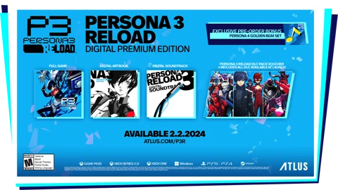 Persona 3 reload digital premium edition