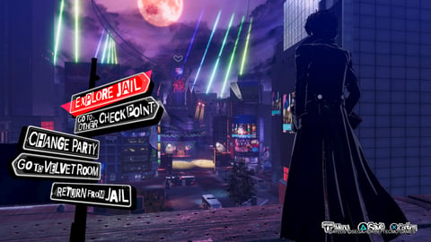 Persona 5 Strikers shibuya jail