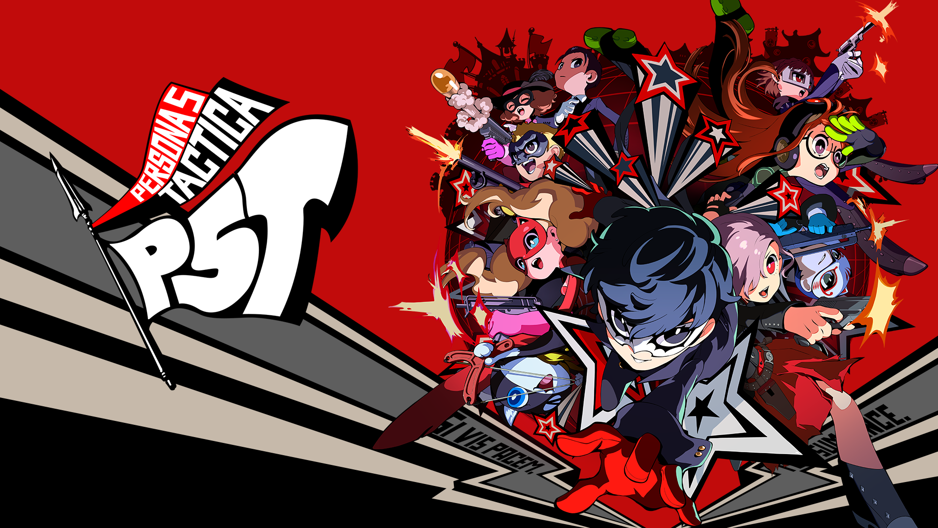 Persona 5 Tactica Explosion With All Characters