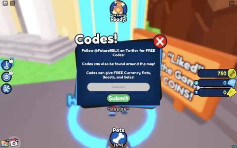 Pet Capsules Simulator How To Redeem Codes