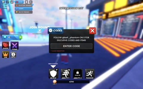 Phantom Ball redeem codes