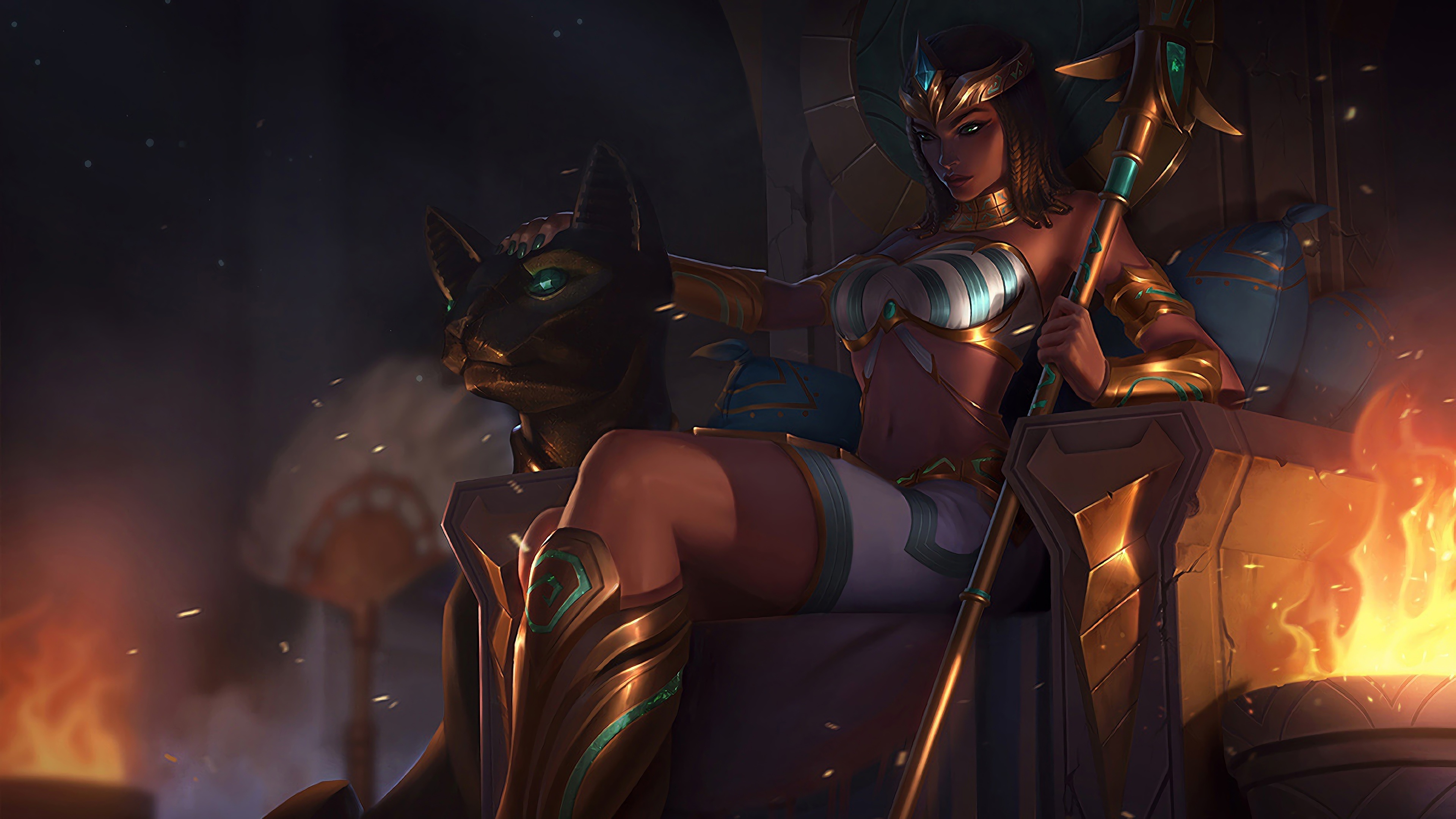 Pharaoh Nidalee Splash HD