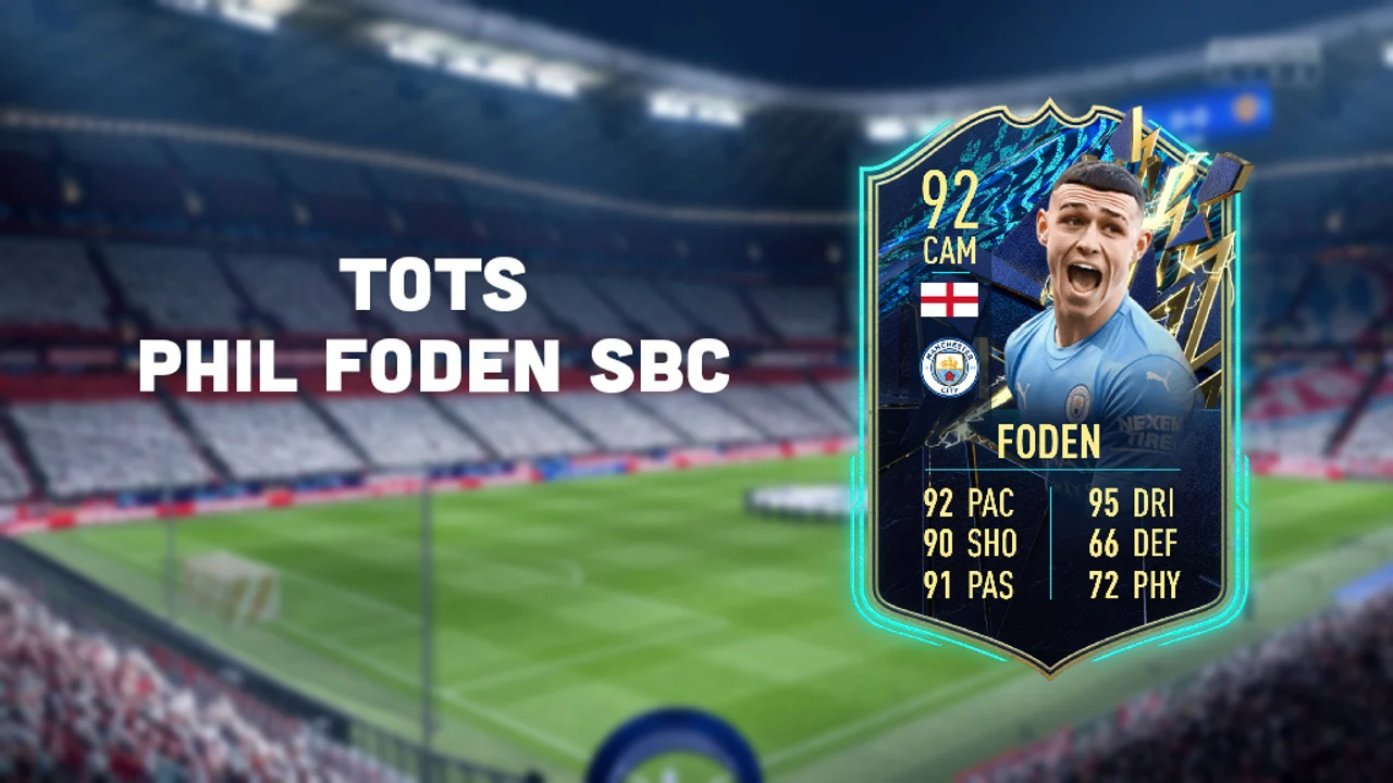 FIFA 22 Phil Foden TOTS