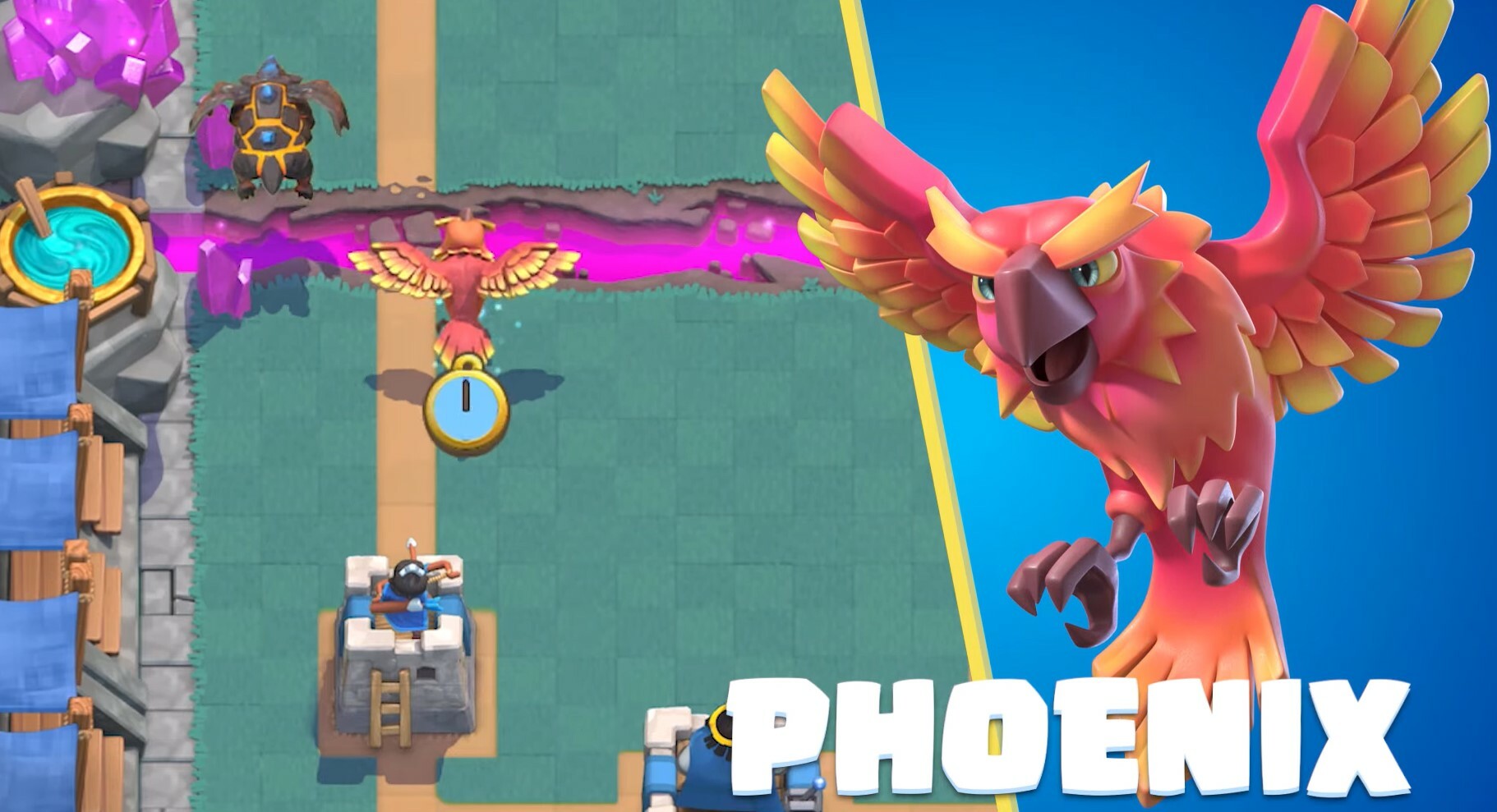 Clash Royale Phoenix Legendary Card Supercell