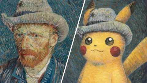 Pikachu van Gogh hat is back