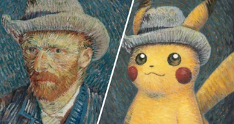 Pikachu van Gogh hat is back