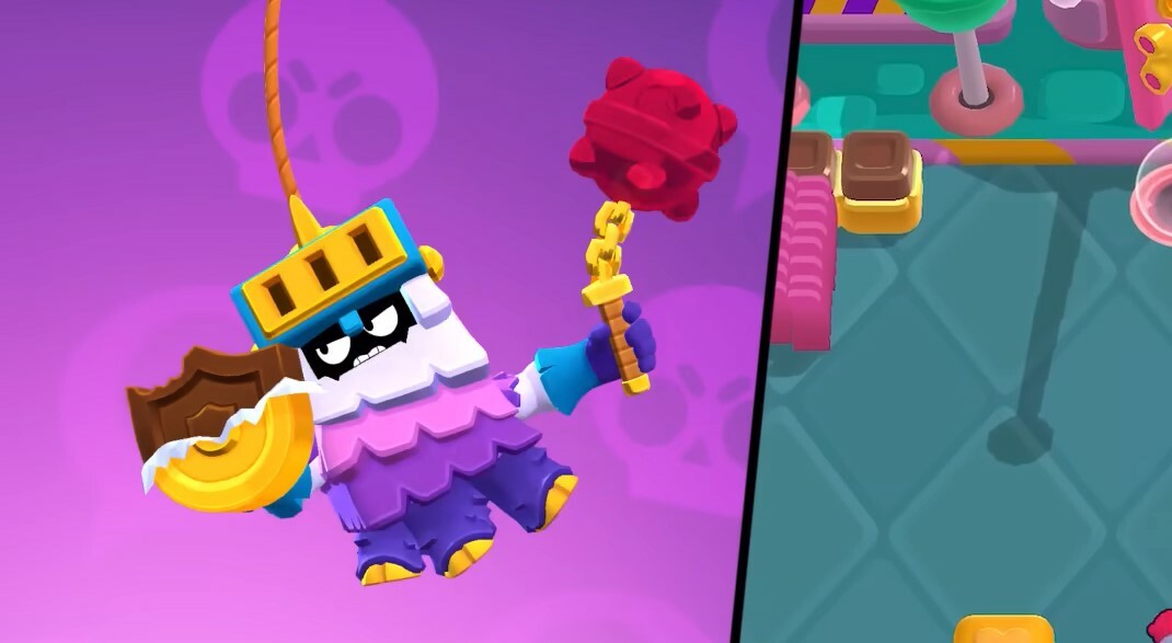 Brawl Stars Candyland update Pinata Ash Skin guide Supercell