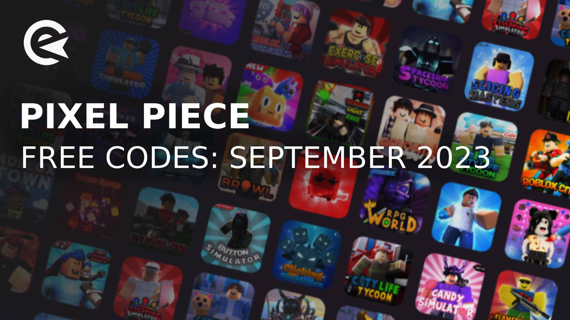 Pixel Piece codes august 2023