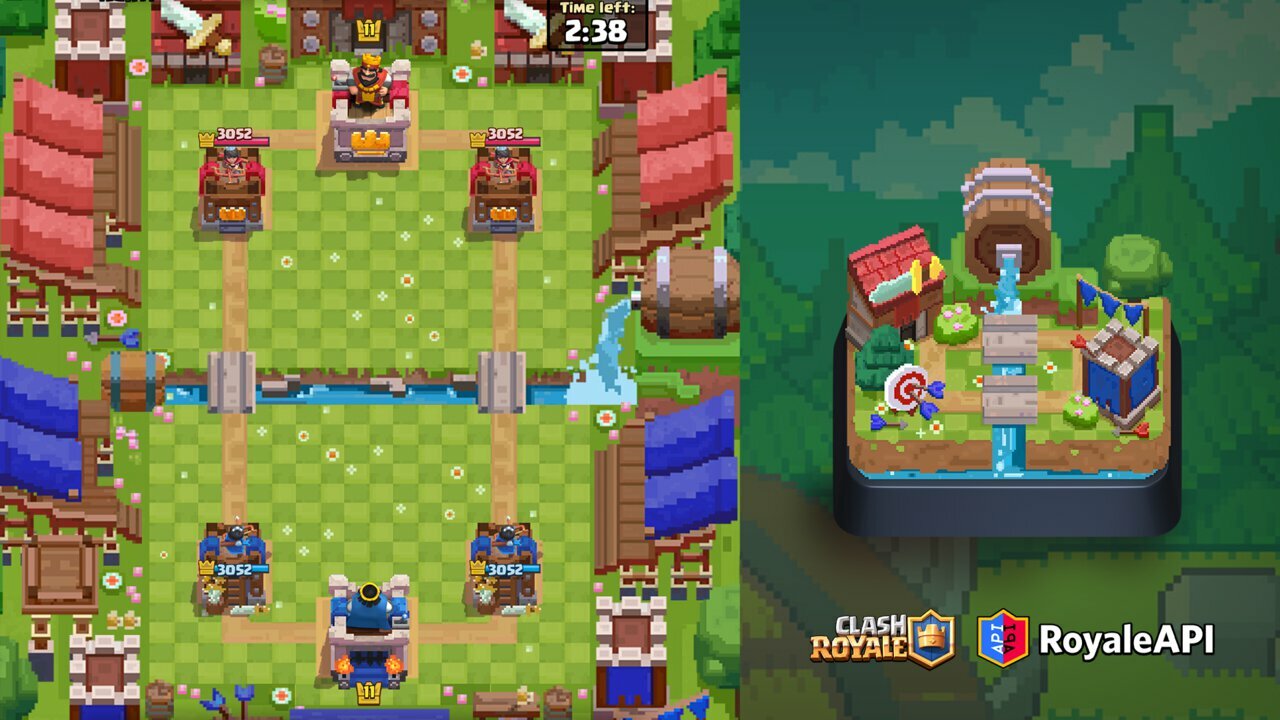 Pixel Arena Clash Royale