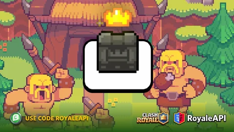 Pixel Crown Emote Clash Royale