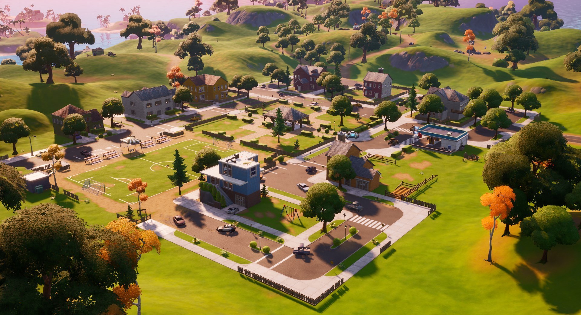 pleasant park fortnite