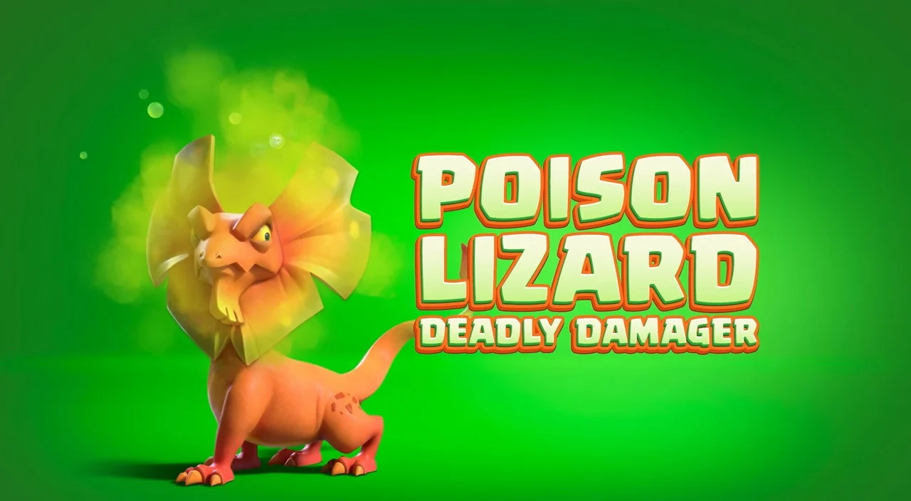 Clash of Clans Hero pets Poison Lizard Stats Guide Town Hall 15 Supercell