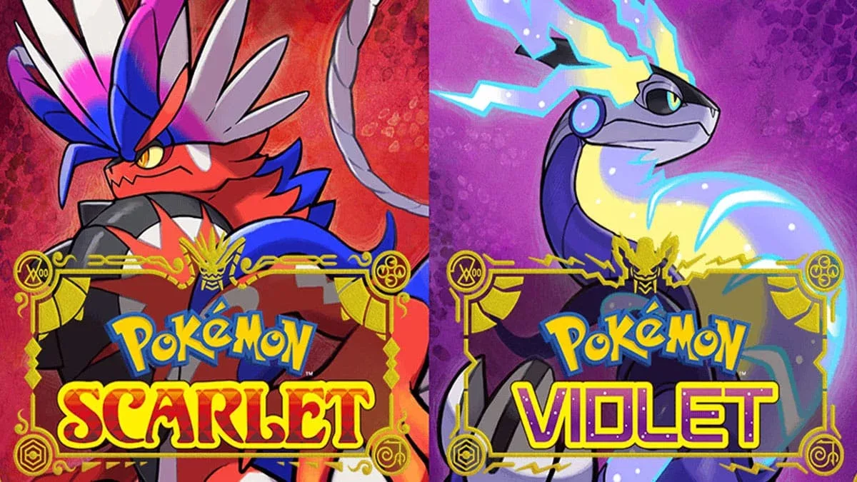 Pokemon Scarlet Violet Cover