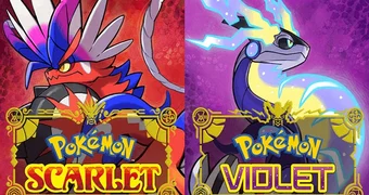 Pokemon Scarlet Violet Cover