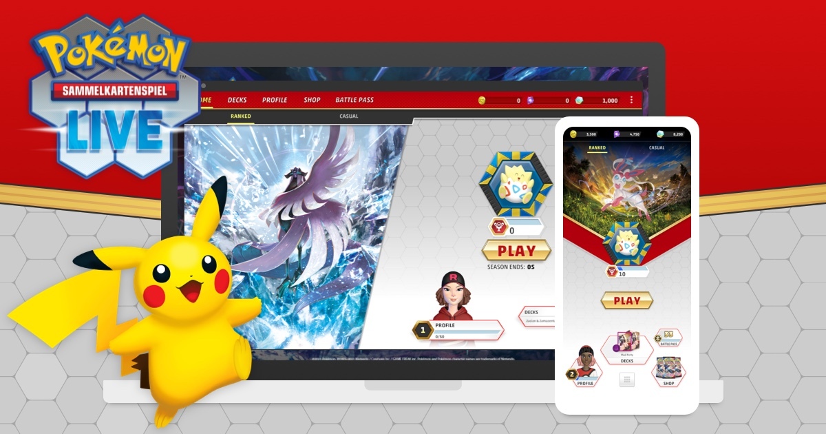 Pokémon Trading Card Game Live Global Beta Launch system mobile requirements