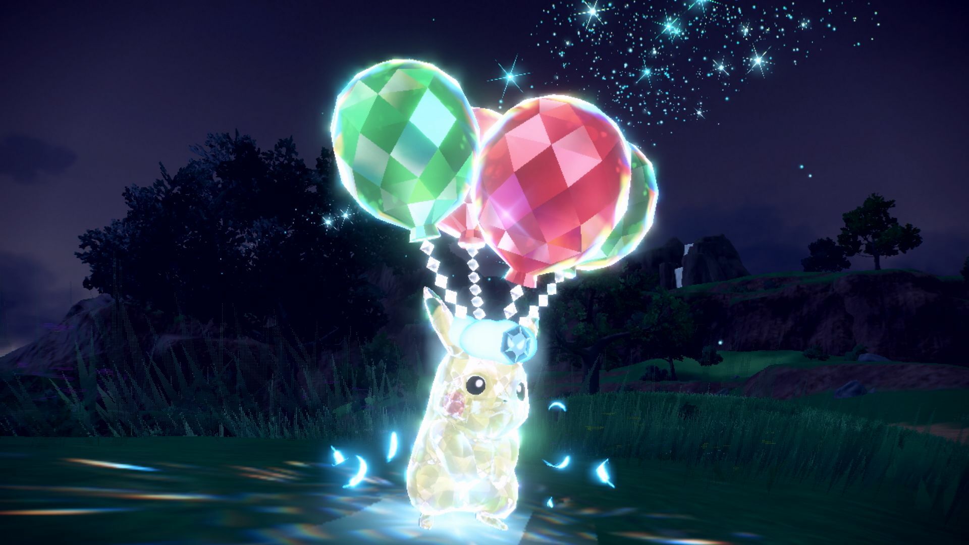 Pikachu Tera Type Flying