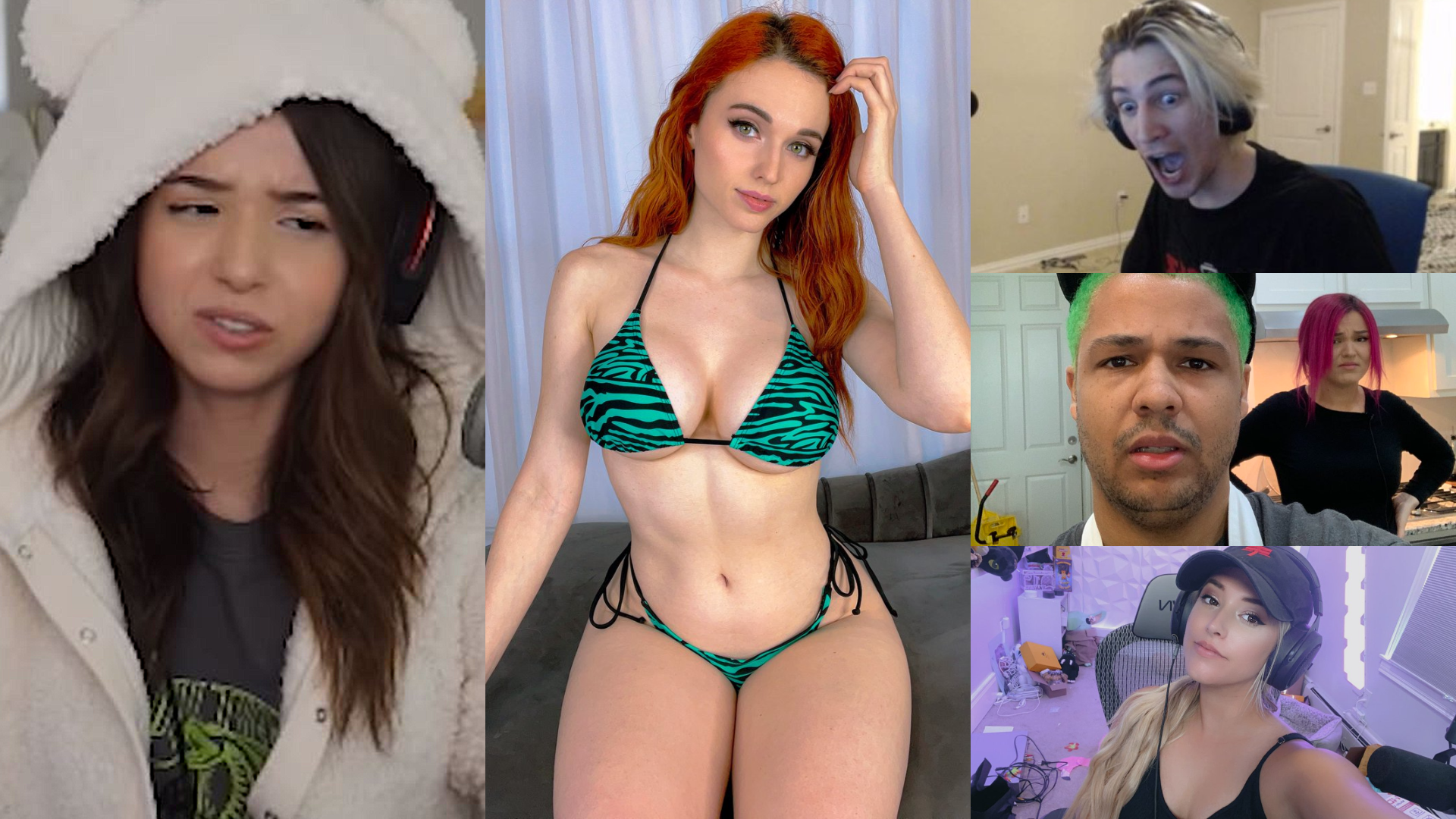Pokimane Amouranth