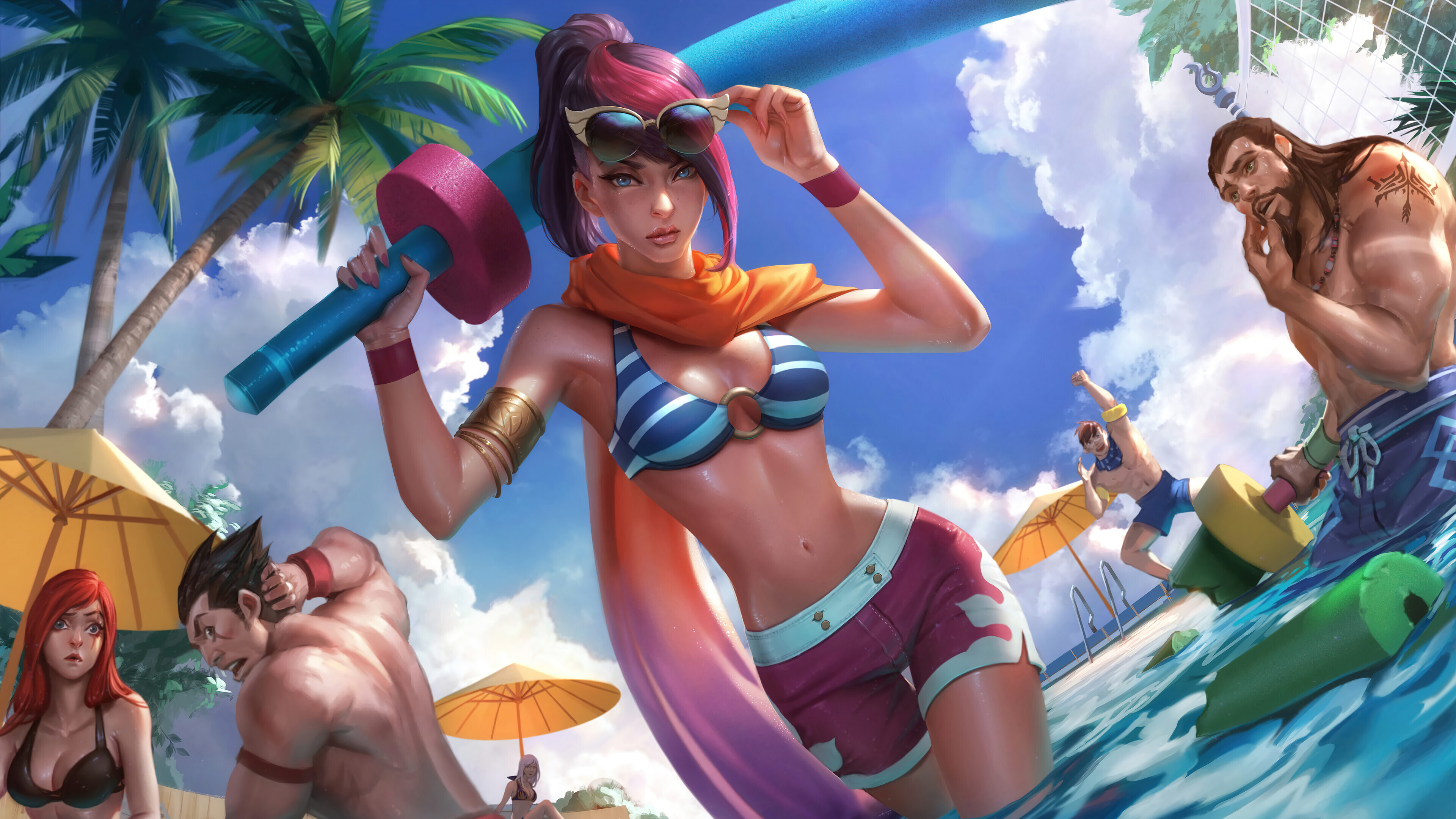 Pool Party Fiora skin