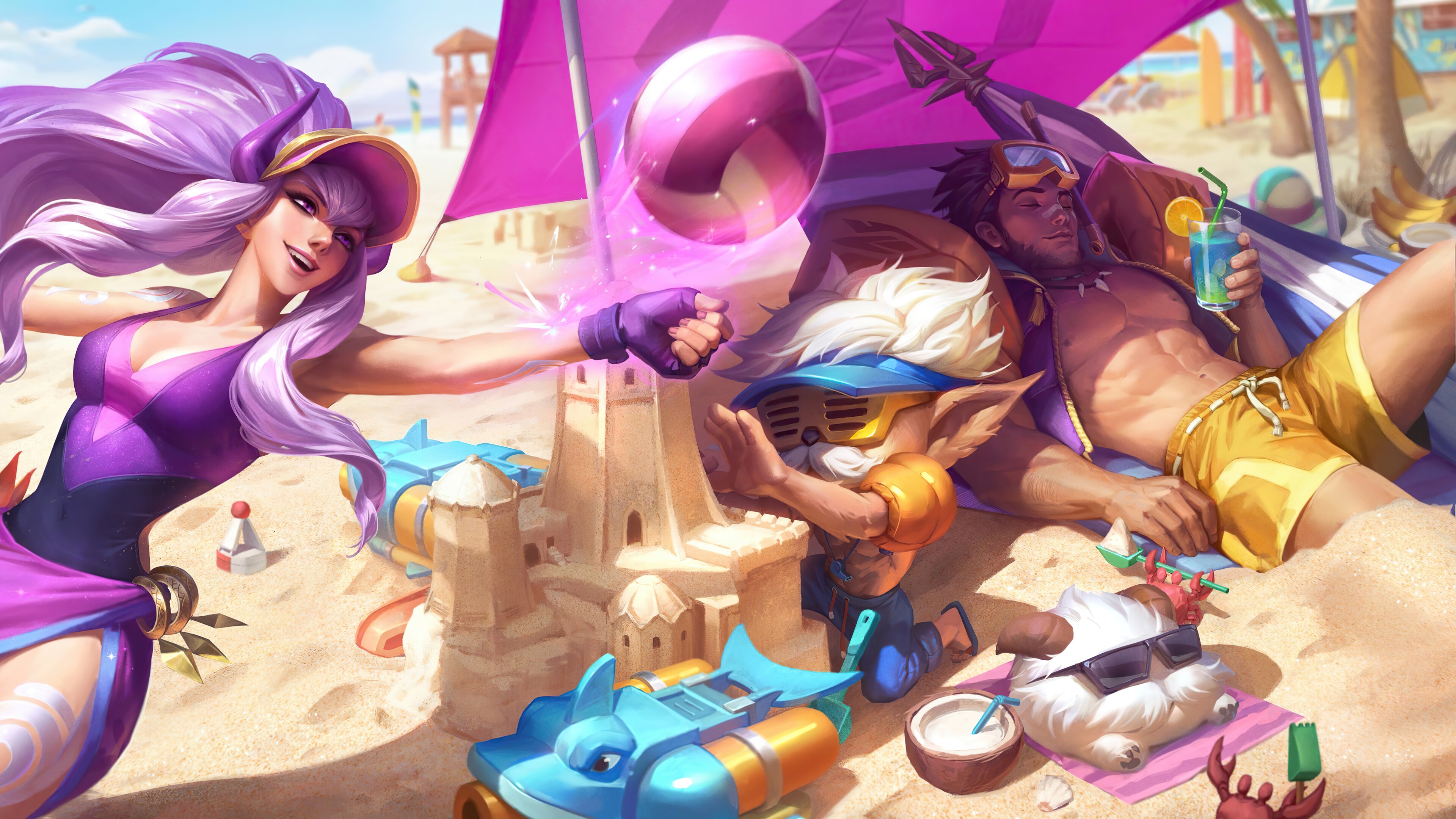 Pool Party Jarvan Syndra Heimer