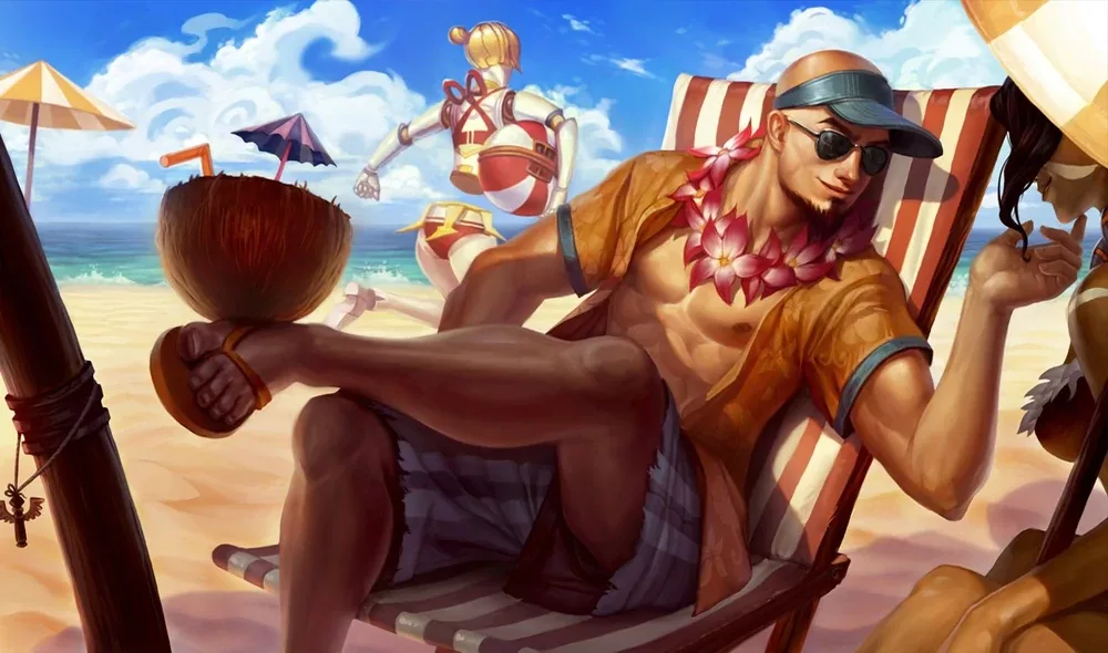 Pool Party Lee Sin splash