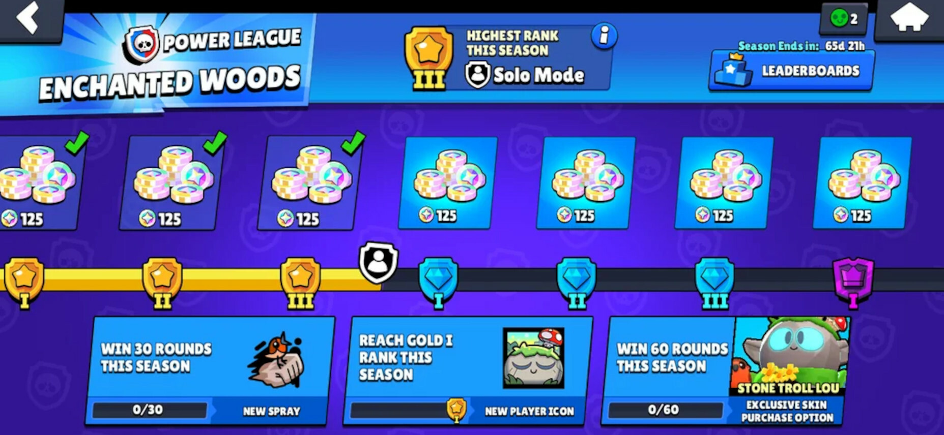 Power League Rework Rewards