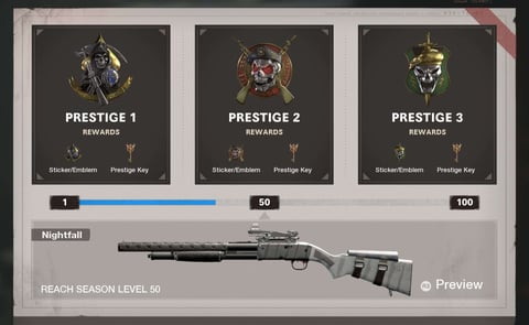 Pre Season Prestige Keys