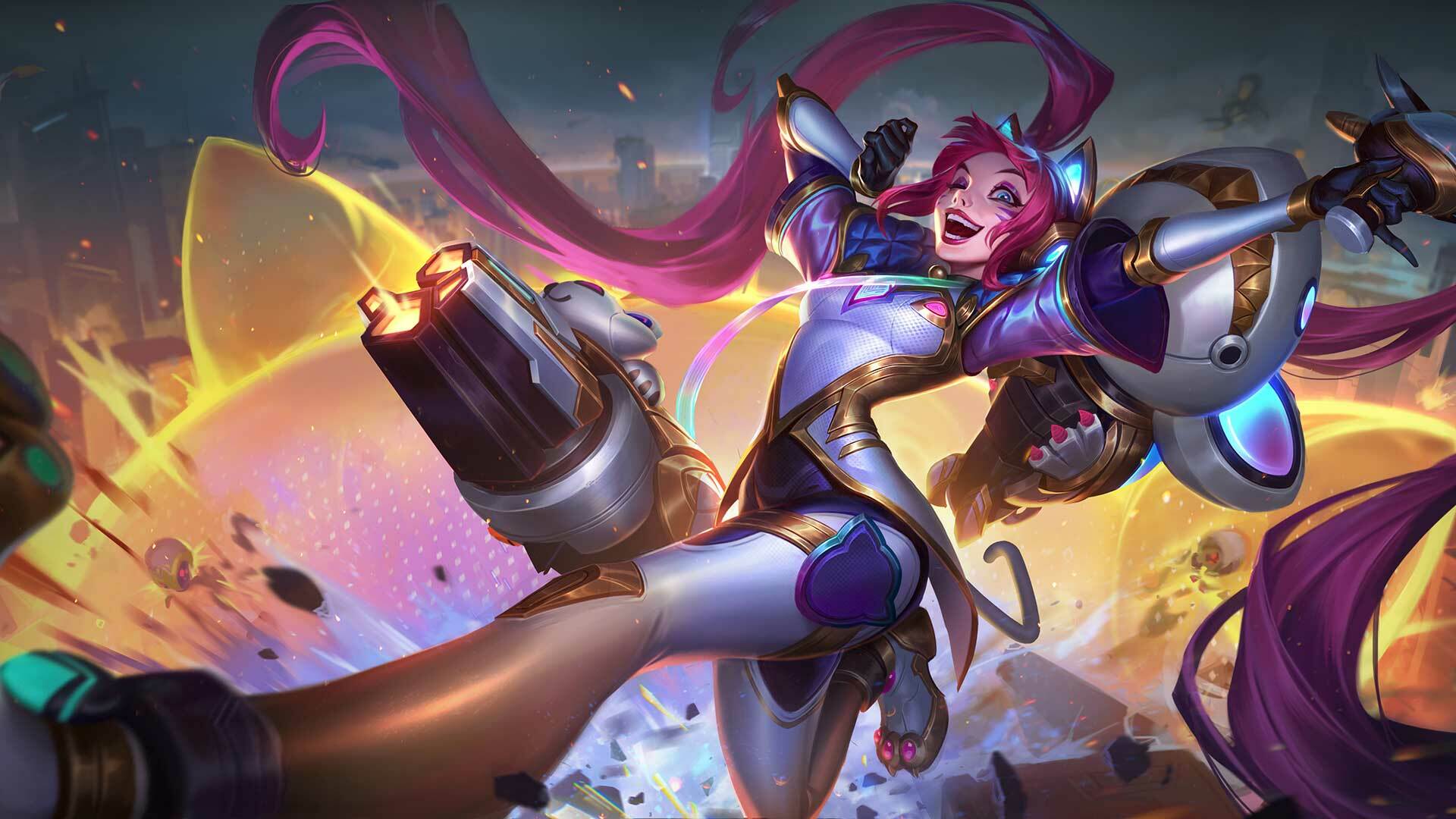 League of Legends Wild Rift Patch 4.2 Champion Skins Guide Riot Games Prestige Battle Jinx Cat skin