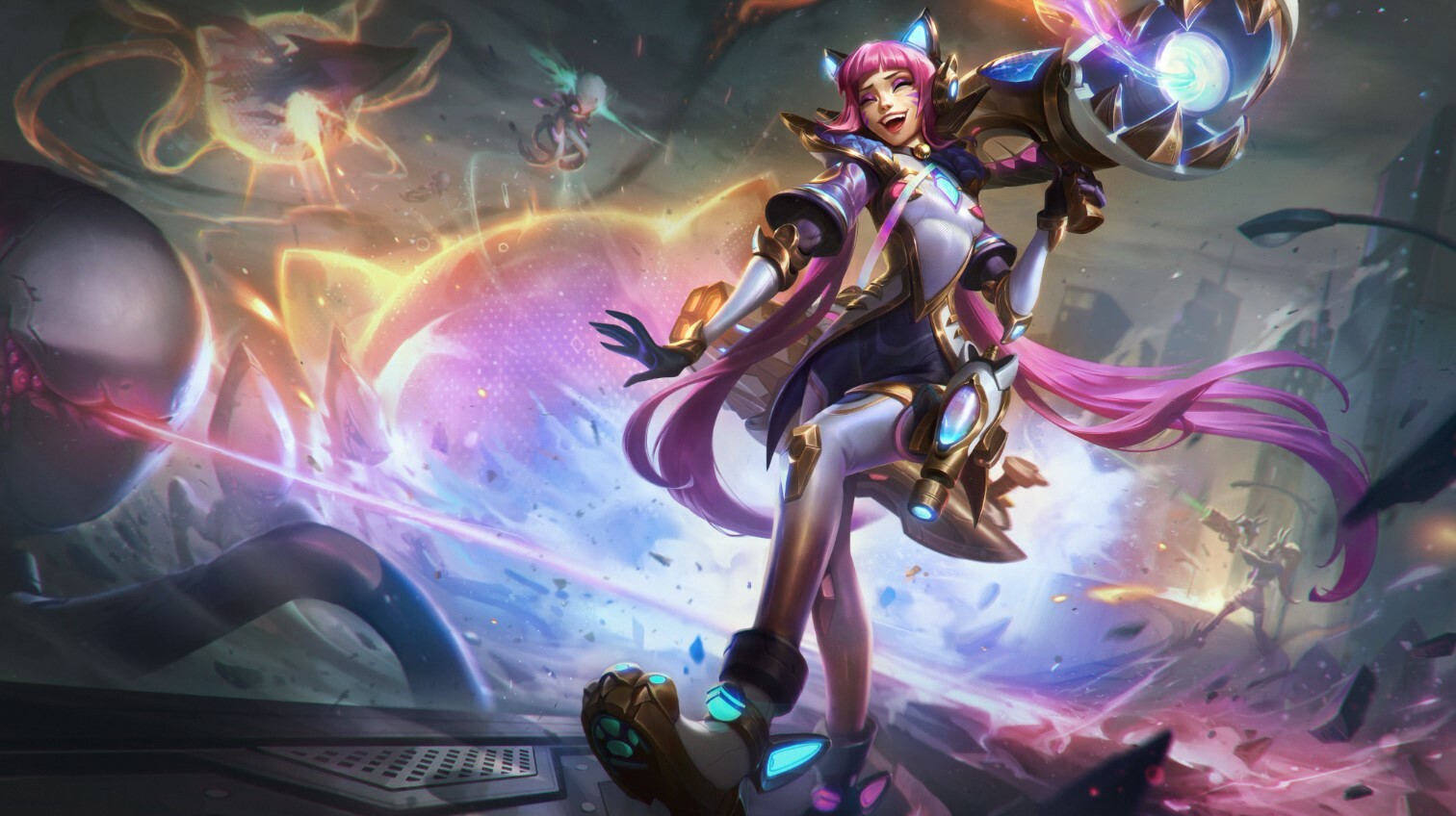 League of Legends Wild Rift Patch 4.2 Champion Skins Guide Riot Games Prestige Battle Cat Jinx skin