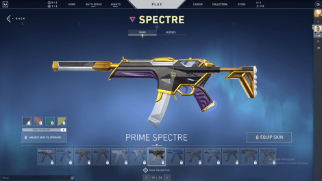 EarlyGame | The Best Spectre Skins in Valorant