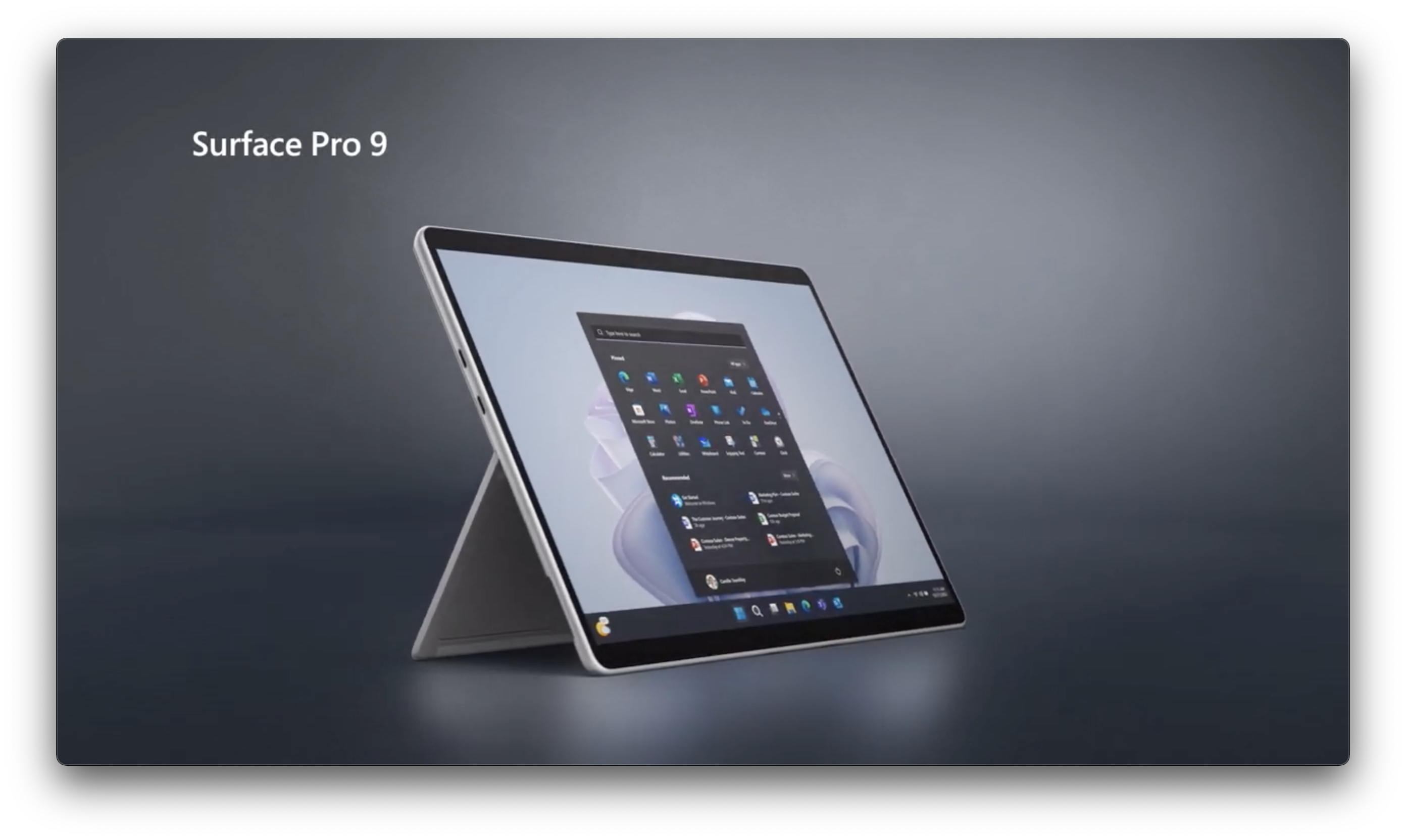 Microsoft Surface Pro 9